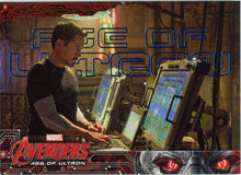 Marvel Avengers Age of Ultron Blue Foil Base Parallel Chase Card 14  #150/199