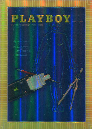Playboy Chromium Cover Base Card 14 April 1959