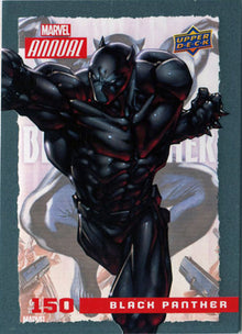 Marvel Annual 2016 Short Print Chase Card 150 Black Panther