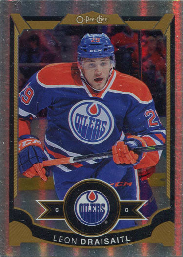 O-Pee-Chee Hockey 2015-16 Rainbow Parallel Card 155 Leon Draisaitl