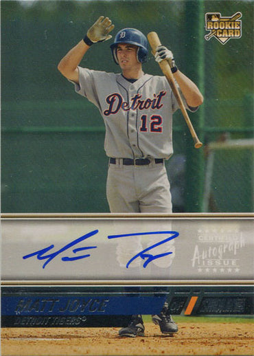 Topps Stadium Club Baseball 2008 Autograph Base Card 155 Matt Joyce