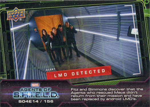 Marvel Agents of SHIELD Compendium Season 4 Chase Card 156 S04E14