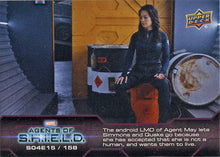 Marvel Agents of SHIELD Compendium Season 4 Chase Card 158 S04E15