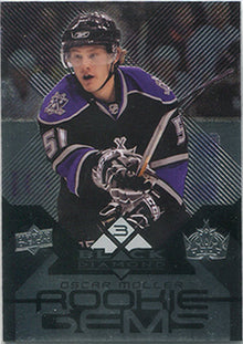 Upper Deck Black Diamond Hockey 2008-09 Rookie Gems Triple Card 158 Oscar Moller