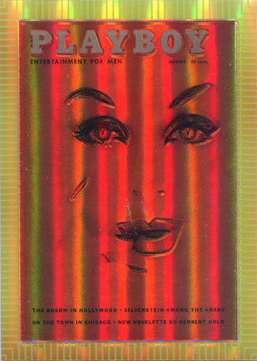 Playboy Chromium Cover Base Card 15 August 1959