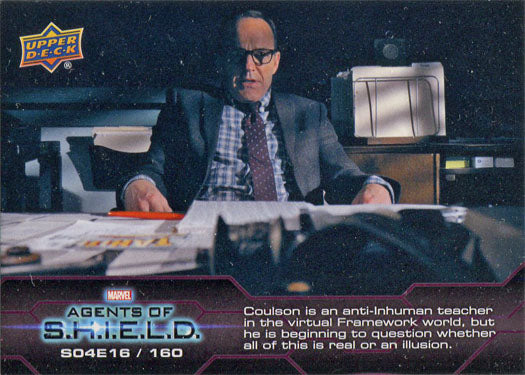 Marvel Agents of SHIELD Compendium Season 4 Chase Card 160 S04E16