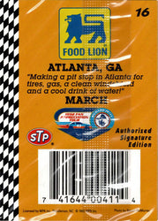 Food Lion 1992 Fan Appreciation Tour Richard Petty 16 Atlanta