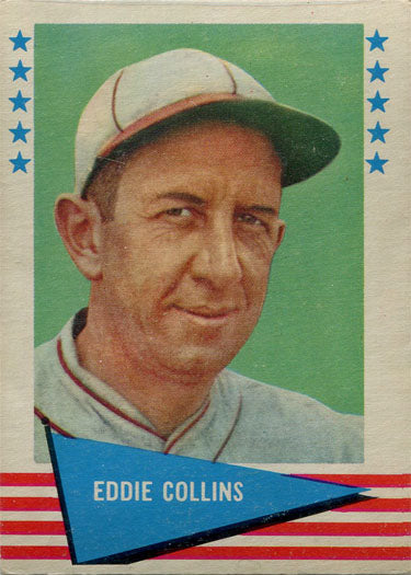 Fleer Baseball Greats 1961 Base Card 16 Eddie Collins