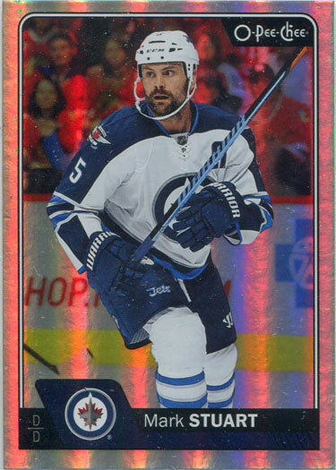 O-Pee-Chee Hockey 2016-17 Rainbow Parallel Base Card 172 Mark Stuart