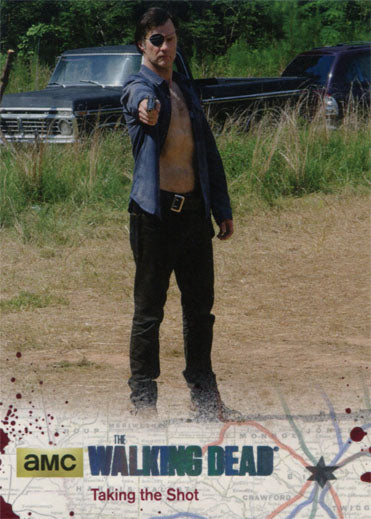 Walking Dead Season 4 Part 1 Base 17/43 Silver Parallel #94 of 99