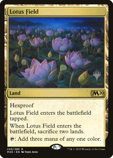 Lotus Field (Promo Pack) [Core Set 2020 Promos]