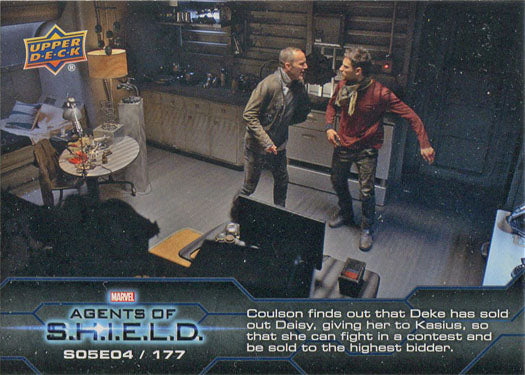 Marvel Agents of SHIELD Compendium Season 5 Chase Card 177 S05E04