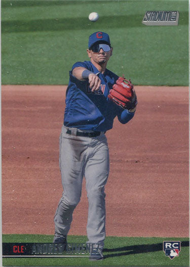 Topps Stadium Club Baseball 2021 Base Card 178 Andres Gimenez