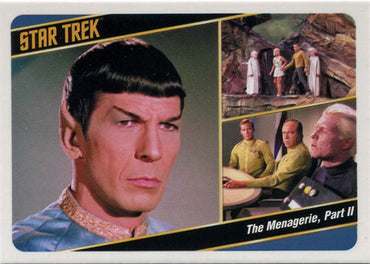 Star Trek TOS Captains Collection Case Topper Card 17a The Menagerie Part II