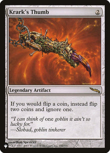 Krark's Thumb [The List]