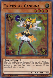 Trickstar Candina [MP18-EN037] Ultra Rare