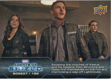 Marvel Agents of SHIELD Compendium Season 5 Chase Card 182 S05E07
