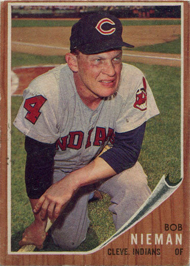 Topps Baseball 1962 Base Card 182 Bob Nieman