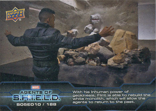Marvel Agents of SHIELD Compendium Season 5 Chase Card 188 S05E010