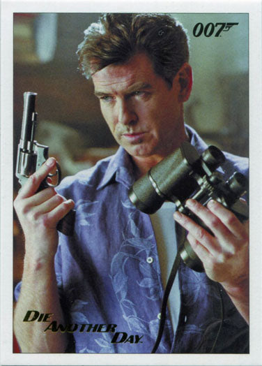 James Bond Archives 2017 Final Die Another Day Card 18 Gold Foil Parallel #187