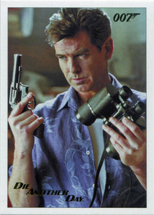 James Bond Archives 2017 Final Die Another Day Card 18 Gold Foil Parallel #187