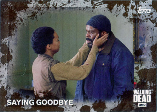 Walking Dead Season 5 Mud Parallel Base 18 Chase Card 21/50