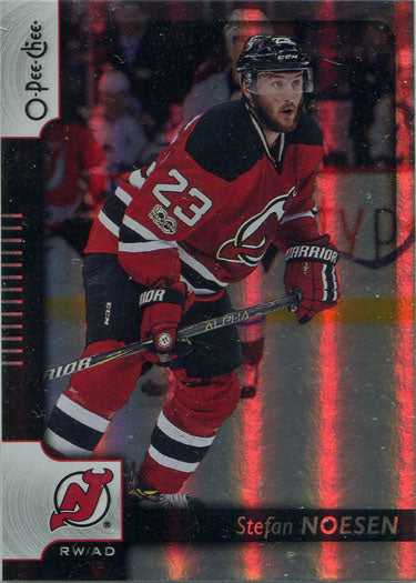 O-Pee-Chee Hockey 2017-18 Black Rainbow Parallel Card 190 Stefan Noesen 020/100