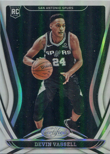Panini Certified Basketball 2020-21 Base Card 190 Devin Vassell