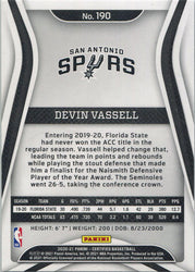 Panini Certified Basketball 2020-21 Base Card 190 Devin Vassell
