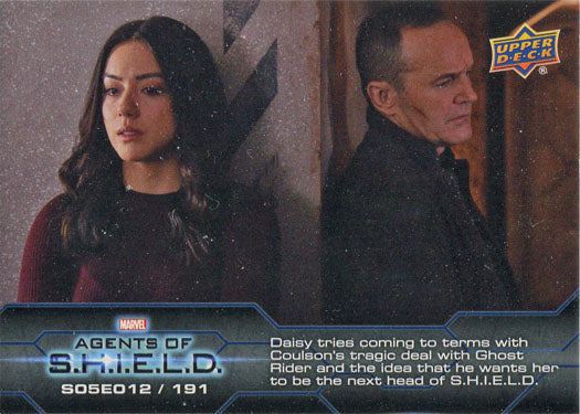 Marvel Agents of SHIELD Compendium Season 5 Chase Card 191 S05E012
