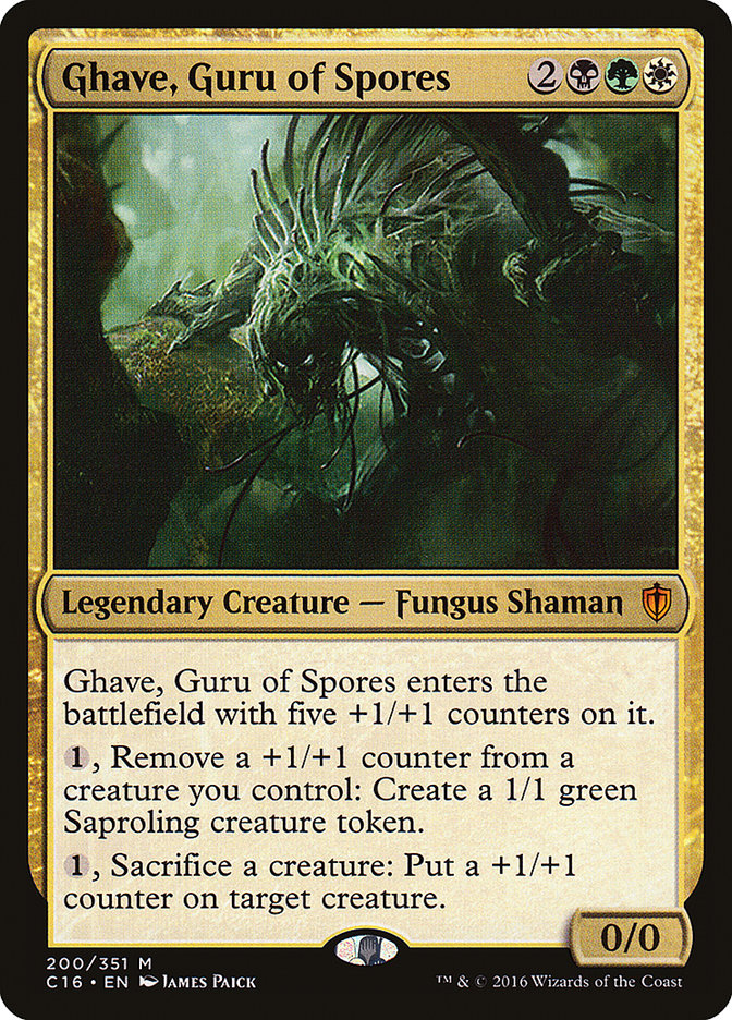 Ghave, Guru of Spores [Commander 2016]