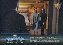 Marvel Agents of SHIELD Compendium Season 5 Chase Card 194 S05E013