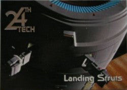 Star Trek Voyager Season 2 24th Century Technology Complete 3 Card Chase Set