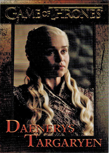 Rittenhouse 2020 Game of Thrones Season 8 Gold Parallel 19 Base Card 155/175
