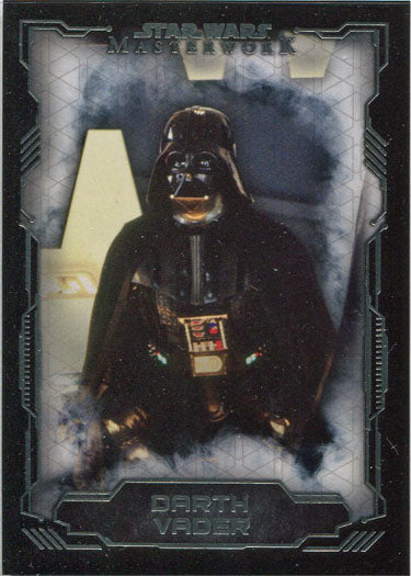 Star Wars Masterwork 2016 Base Card 1 Darth Vader