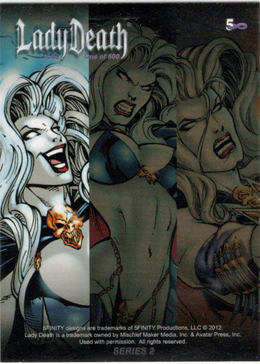 Lady Death Series 2 5finity 2012 1LD2 Promo Card