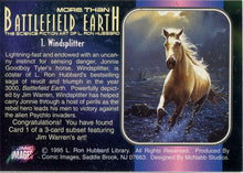 L Ron Hubbard More Than Battlefield Earth Limited Subset Card 1 Windsplitter