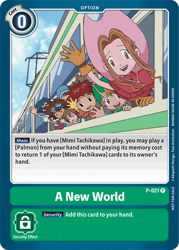 A New World [P-021] [Promotional Cards]