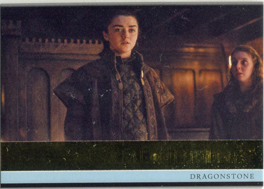 Game of Thrones Season 7 Gold Parallel 01 Base Chase Card 105/150