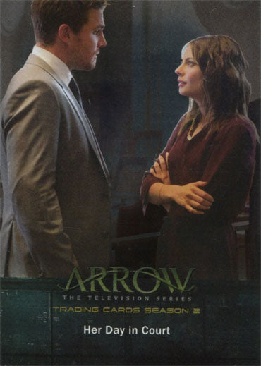 Arrow Season 2 Base 20 Silver Foil Parallel Chase Card 18/40