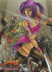 Zombies vs Cheerleaders 2013 Promo Card