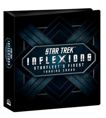 Star Trek Inflexions Trading Card Binder Album with P1 Promo