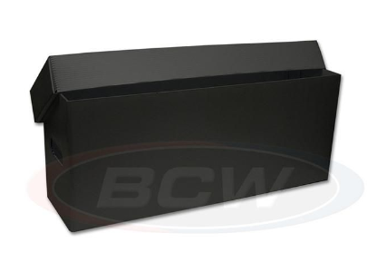 Long Comic Storage Box - Plastic - Black