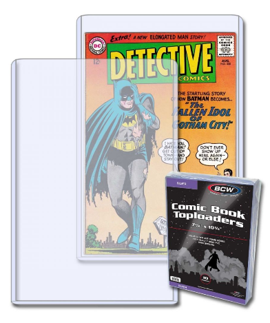 BCW Silver Comic Book Topload Holder