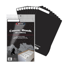Comic Book Dividers - Black