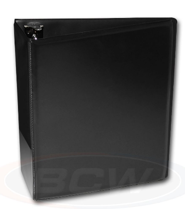 3 in. Album - Plain - Black