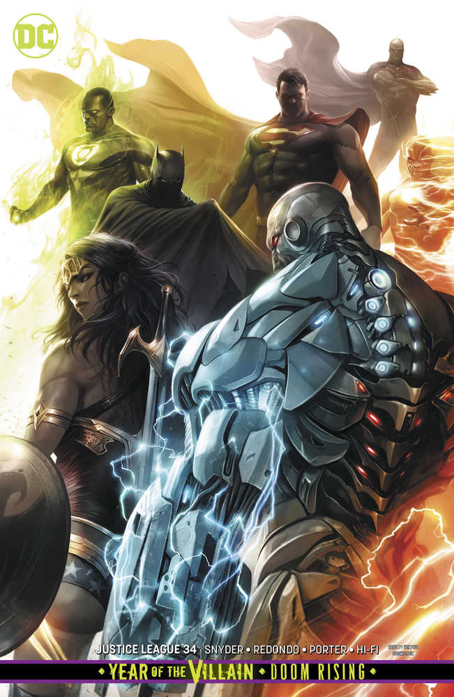 Justice League #34 Francesco Mattina Variant