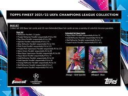 Topps 2021-22 Finest UEFA Champions League Soccer Hobby Master Box
