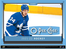2021-22 Upper Deck O-Pee-Chee Hockey Sealed Hobby Box