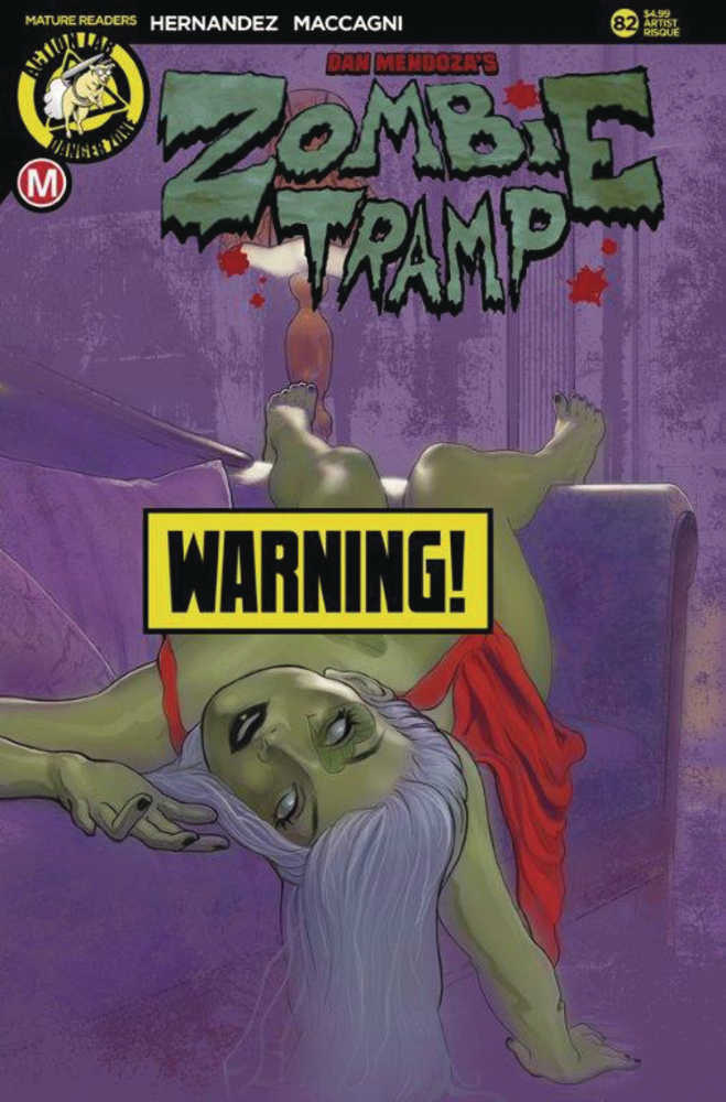 Zombie Tramp Ongoing #82 Cover D Andrew Herman Risque (Mature)